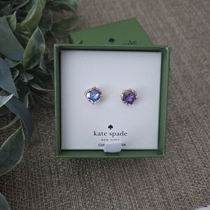 Kate Spade Iridescent Purple Earrings